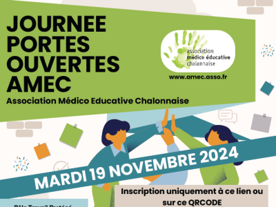 Ce mardi 19 novembre, l’AMEC vous convie à ses portes ouvertes : découvrez comment l'on accompagne enfants et adultes handicapés vers la vie sociale