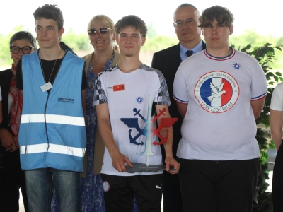 Les élèves des classes défense de S&L en rallye à la Base Pétrolière Interarmées de Gergy.