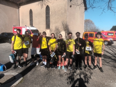 Cross départemental des pompiers à Mervans sous un soleil radieux