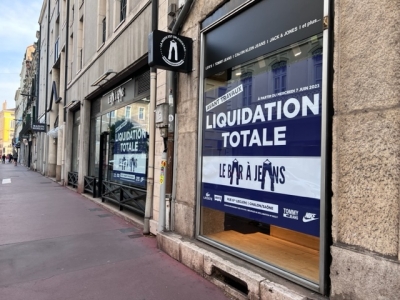 Au Bar à Jeans, liquidation totale avant travaux à partir du 7 juin 2023 : premiers arrivés... premiers servis !