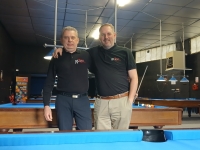 BILLARD CLUB CHALONNAIS – Frédéric BISAC et Ludovic ROCH échouent aux portes de la Finale de France au Billard Américain