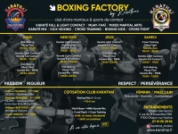 Nouveaux horaires au "BOXING FACTORY" by Karathaï ! 