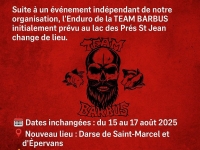 L'Enduro de pêche du 15 au 17 août change de place.... et prend la direction de la darse 