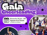 Le gala annuel des Rock Cheerleaders de Chalon... c'est le 29 juin 
