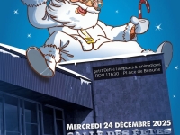 Rendez-vous le 24 décembre à 17H30 pour l'arrivée du Père Noël Blanc à Chalon sur Saône
