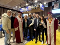 Salon de l'agriculture - Le Ministre Sébastien Martin et les Grandes Gueules de RMC en mode Guest-star sur le stand de la Saône et Loire 