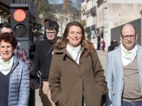 MUNICIPALES - Marine Tondelier à Dijon en soutien à la liste "Dijon change d'ère"