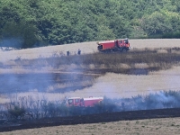 8 hectares de culture et de chaume ont brûlé à Charmoy 