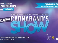 CARNABAND'S SHOW - Ouverture de la billetterie dès le 5 décembre