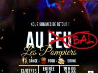 Le grand bal des pompiers de Chalon sur Saône vous attend le 13 juillet 