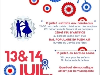 GERGY - Tout le programme des animations des 13 et 14 juillet 