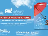MEGARAMA CHALON - Ciné-débat le 26 novembre autour de Esprits libres 