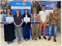 Deux élèves du CMA Formation Mercurey distinguées par le Rotary Bourgogne Niépce 