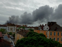Un important incendie au coeur de Chalon sur Saône