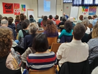 La lutte contre l'extrême-droite au coeur d'une conférence organisée  par la FSU 71, Sud éducation 71-21 et l'UD CGT 71. 