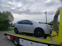 A Ouroux sur Saône, elle filait à 154 km/h... véhicule et permis ont été confisqués 