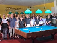 Passage des diplômes d'aptitude au Billard Club Chalonnais