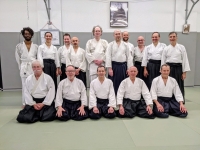Un 6eme DAN en visite sur le tatami de Chalon Aïkido