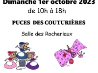 Les puces des couturières annoncées à Saint-Désert le 1er octobre 