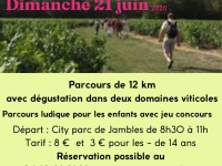 L'Oenorando se tiendra à Jambles ce dimanche 