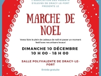 Marché de Noël ce dimanche à Dracy le Fort 