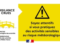 La Saône et Loire en vigilance jaune à compter de ce samedi 18h 