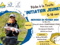 PECHE TRUITE - Une initiation pour les jeunes organisée par la Gaule Chalonnaise 