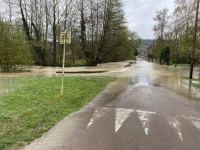 VIGILANCE ROUGE SAONE ET LOIRE - 224 interventions depuis lundi et plusieurs routes départementales interdites à la circulation 