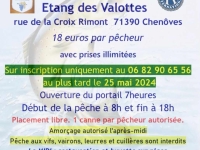 Une pêche à la truite organisée par le Kiwanis Côte Chalonnaise au profit de Téo, Charlie, Maxendre et Adrien 