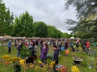 FOIRE AUX PLANTES DE LA FERTE - 9000 visiteurs enregistrés pour la seule journée de samedi... et ça se poursuit ce dimanche 