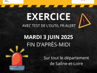 Un exercice de sécurité civile programmé mardi sur toute la Saône et Loire 