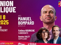 LEGISLATIVES - 5e circonscription de Saône et Loire - Manuel Bompard le 8 mai à Montceau-les-Mines, Manon Aubry le 14 à Chalon .. les Insoumis affichent leurs ténors 