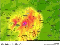 ORAGES - Un triangle Paray le Monial - Chauffailles - Montceau les Mines au coeur de l'activité orageuse ce samedi 