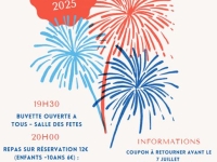 13 JUILLET - Le programme des animations ce dimanche à Farges les Chalon 