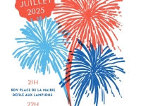 13 JUILLET - Le programme à Bissey sous Cruchaud ce dimanche 