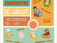 13 JUILLET - Le Comité des fêtes de Villeneuve en montagne vous invite 