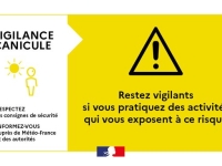 CANICULE - Vigilance jaune activée en Saône et Loire à compter de 12h 