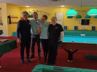 Billard Club Chalonnais - Daniel UTIEL finit 3ème en Finale Régionale aux 4 billes Régionale 2