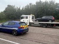  A6 : 23 grands excès de vitesse relevés, un véhicule placé en fourrière dans le secteur de Beaune 