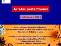 Plusieurs arrêtés préfectoraux pris en Saône-et-Loire pour ce weekend d'Halloween