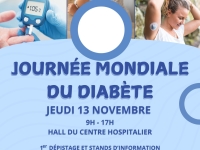 DIABETE - Une journée de dépistage organisée le 13 novembre à l'hôpital de Chalon 