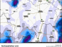 Jusqu'à 20 cm de neige attendus ce jeudi en Saône et Loire sur les massifs 