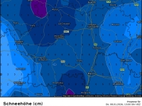 La neige attendue en Saône et Loire pour les journées de mercredi et jeudi 