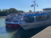 257 passagers évacués après une collision entre deux bâteaux de croisière, sur la Saône
