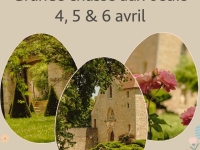 Grande chasse aux oeufs au Château de Couches pour ce grand week-end de Pâques 