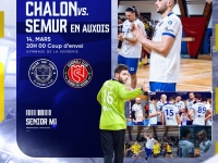 HANDBALL CLUB CHALON - Ce week-end, les seniors garçons prénationale reçoivent Semur en Auxois à la verrerie 