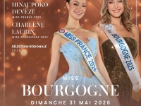 MISS BOURGOGNE 2026 - Les votes par SMS sont ouverts - L'élection se déroule ce dimanche à Autun 