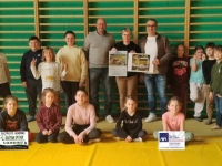 16 jeunes du club d’escalade "les Lézards au soleil" sensibilisés aux gestes qui sauvent.
