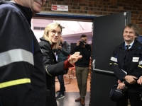 Agnès Pannier - Runacher en visite à Framatome à Saint-Marcel