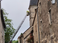 La foudre a frappé en Saône et Loire - Un homme pris en charge après avoir été foudroyé 